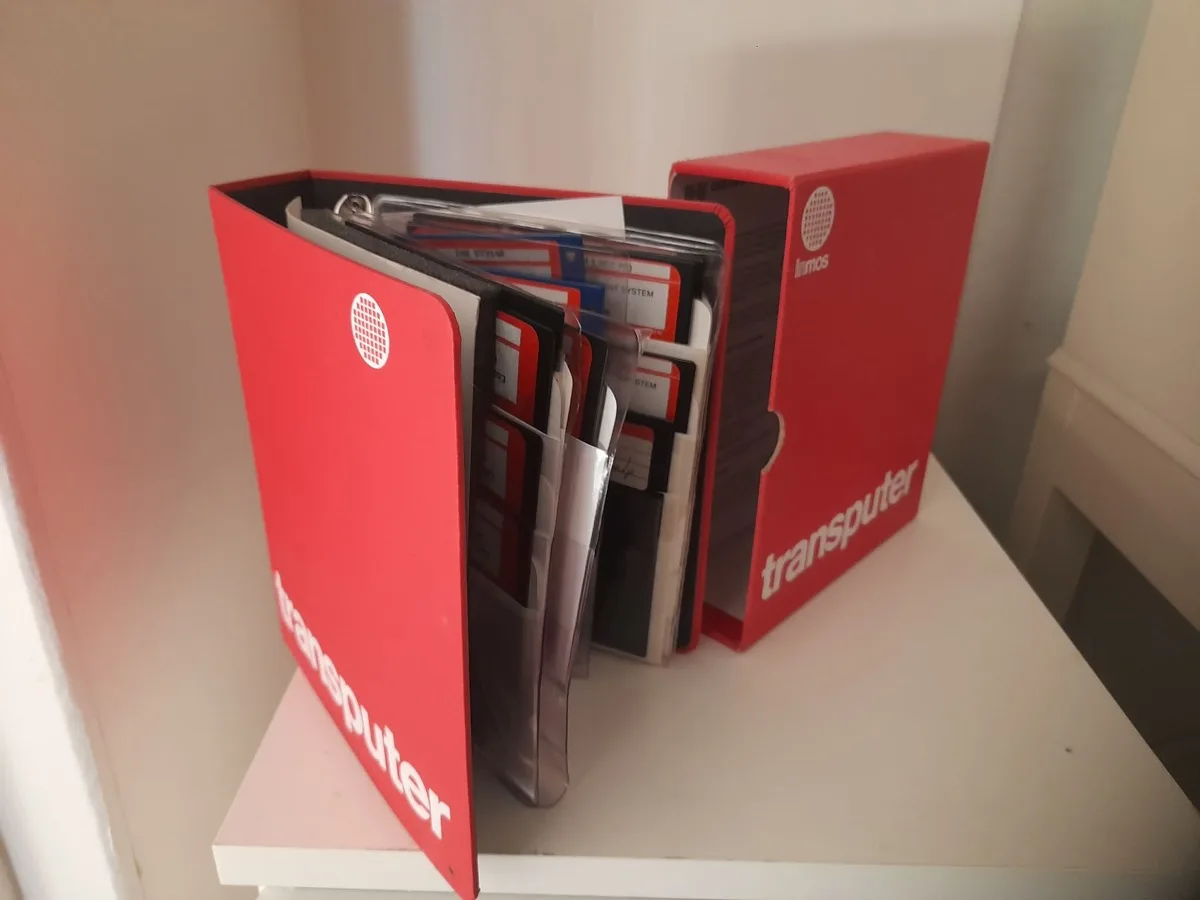 Inmos Transputer development kits with Occam and Parallel C floppy disks