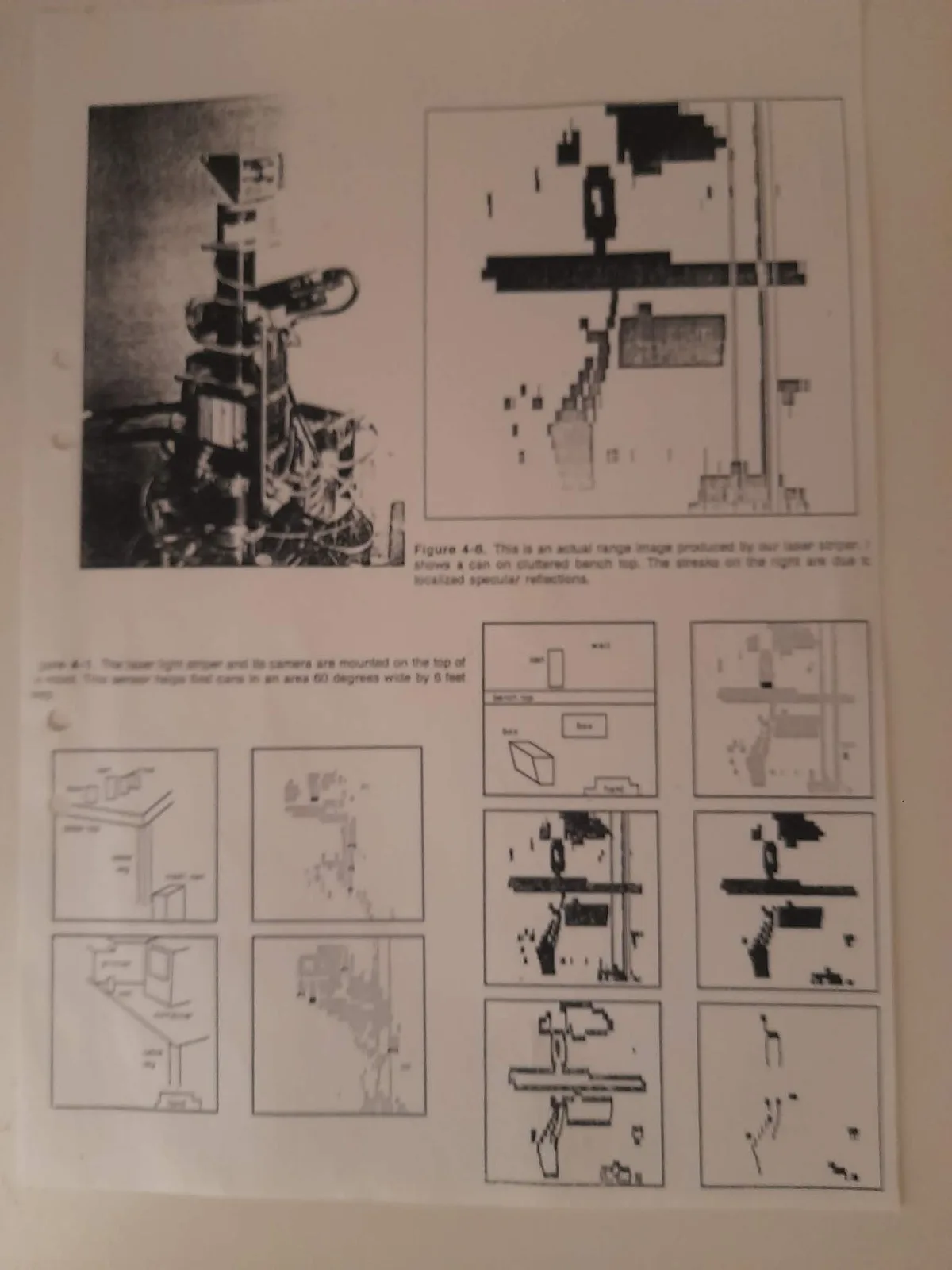 MIT Herbert robot 3D scan results and setup
