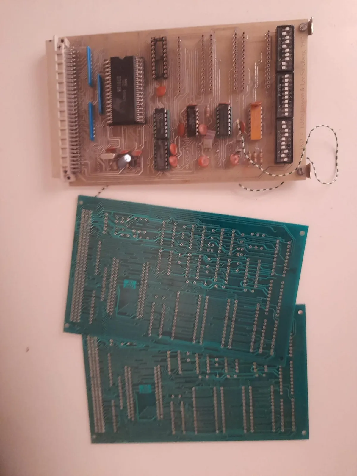 Custom PCBs designed by Lee and Eddie for Swedish Robot Society